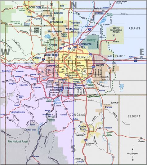 denver metro area cities|Denver Area – Travel guide at Wikivoyage.